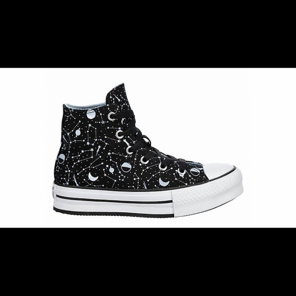 BRAND NEW never worn astrology platform converse